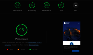 SEO Lighthouse-Resultat Mobile SEO Lighthouse-Resultat Mobile